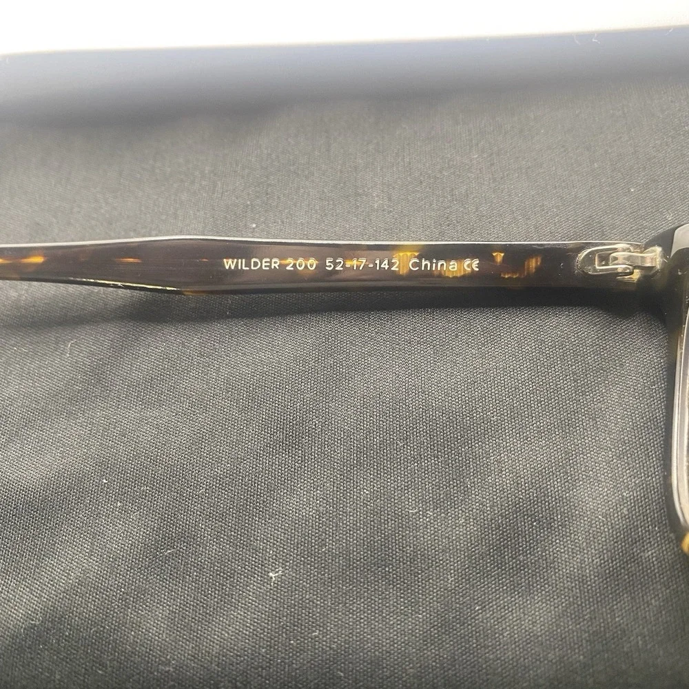 Warby Parker Eyeglasses FRAME ONLY Wilder 200 52-17-142 Dark Tortoise 788